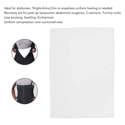 Extra Thick Post Surgery Foam Board – Soft Lipo Recovery Wrap for Arms, Chin, Abdomen & Waist