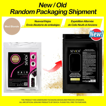 SEVICH Keratin Hair Fiber 100g – Hair Thickening & Building Powder Spray, Instant Regrowth & Hair Loss Concealer