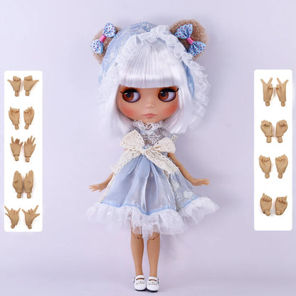 ICY DBS Blyth 1/6 Joint Doll – 30cm Tan Skin Matte Face BJD Girl Doll Toy Gift