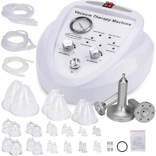 Breast & Body Shaping Vacuum Therapy Machine – Lifting, Cupping, Cellulite & Skin Tightening Device