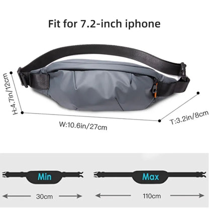 Multifunctional Waist Bag for Men - Belt Pack for Outdoor Travel and Sports, Fashionable Fanny Pack for Men and Women