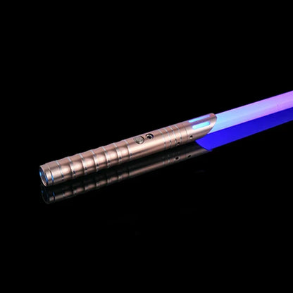 RGB Metal Lightsaber Toy - LED Light Sword with Colorful Effects for Kids, Kpop Fans & Collectible Fun