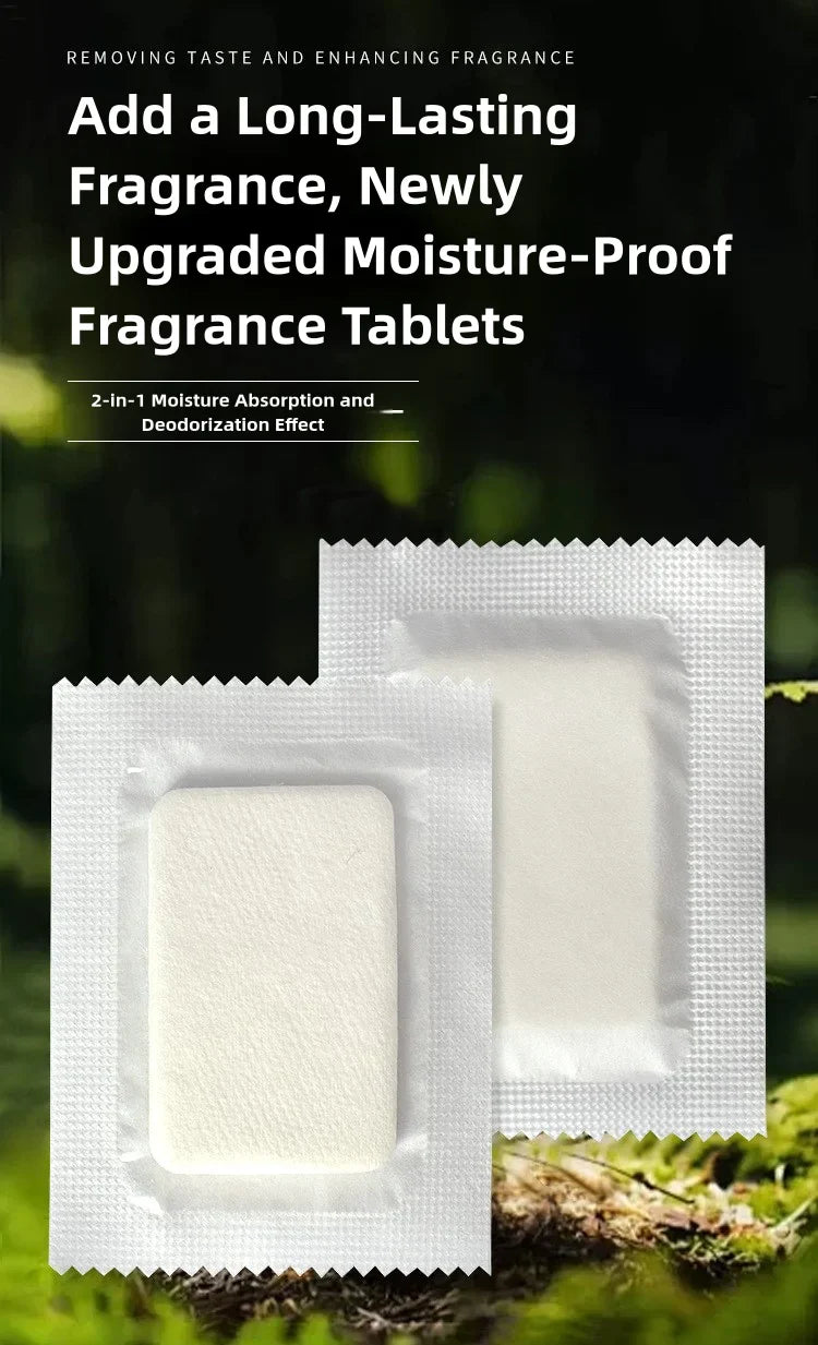 Car Air Vent Aromatherapy Tablets - Solid Fragrance Air Outlet Supplements, 10/50/100/500PCS
