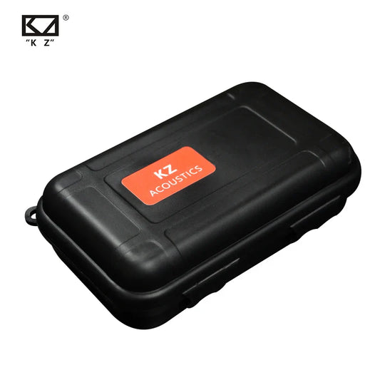 KZ PP High-End Earphone Case – Compressive Damping, Drop-Resistant Protective Box for Headphones & Accessories