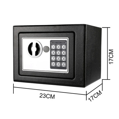 Electronic Digital Keypad Lock Safe – All Steel Security Box for Home & Office