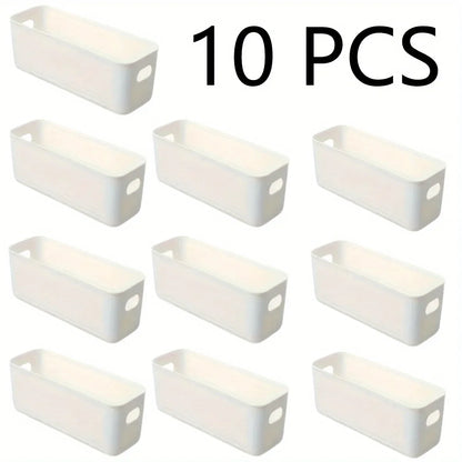 10pcs Desktop Storage Box Set - Large Capacity Organizer for Underwear, Accessories & Household Sundries