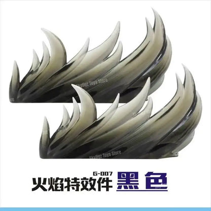 Whirlwind Flame & Ice Special Effects Model Stand — Luffy Figure DIY Accessories Movable Display Base