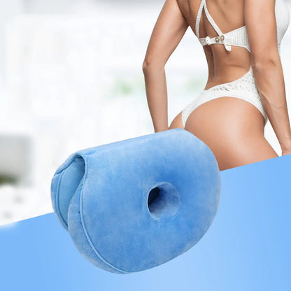 Multifunction Orthopedic Memory Foam Seat Cushion – Dual Comfort Pelvis Pillow for Hip Lift & Pressure Relief