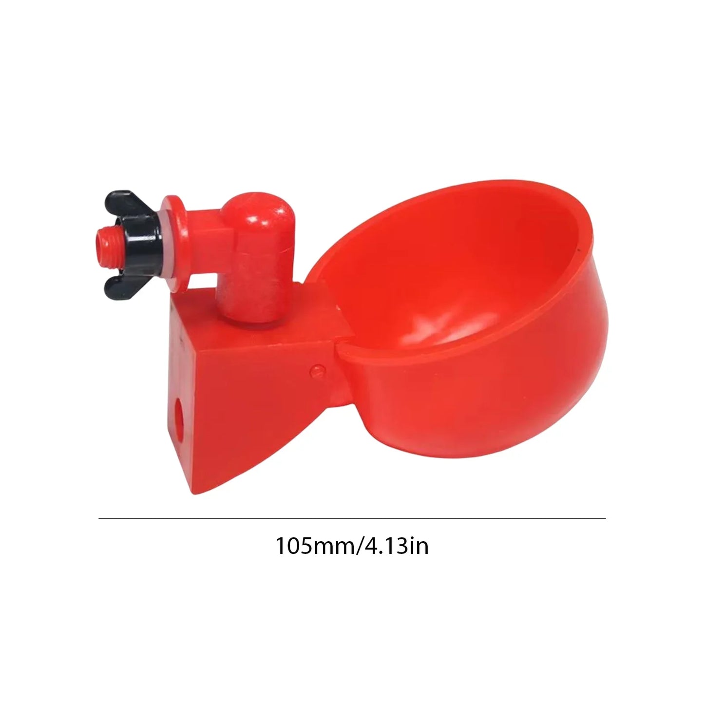 6-36Pcs Automatic Chicken Duck Drinking Cups - Plastic Poultry Farm Water Feeders for Easy Installation and Hassle-Free Drinking