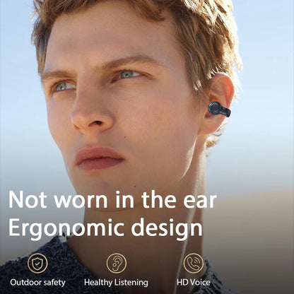 Original M47 Wireless Earbuds - Bluetooth Headset with Mic, Bone Conduction Sports Earphones, Charging Earbuds