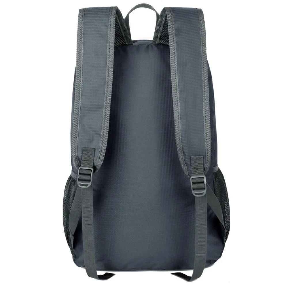Lightweight Foldable Backpack - Waterproof Packable Daypack for Men & Women, Outdoor Travel, Hiking, Cycling & Camping Shoulder Bag