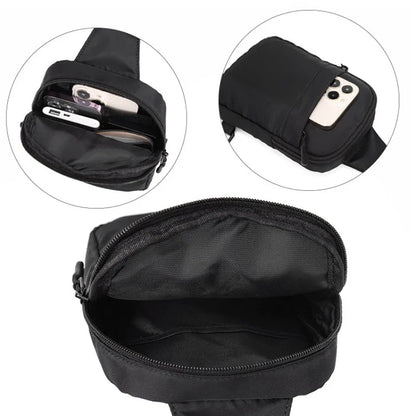 2-in-1 Multi-Functional Waist & Chest Bag – Casual Outdoor Travel Crossbody Sling Backpack for Men & Women