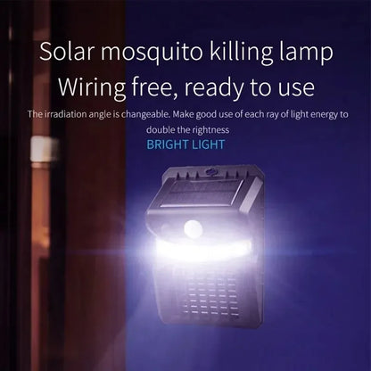 Outdoor Solar Mosquito Killer Lamp - Infrared Sensor, Waterproof Light with Mosquito Control for Gardens