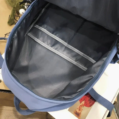 Multifunctional Teen Laptop Backpack – High-Quality Canvas School Bag for Boys & Girls