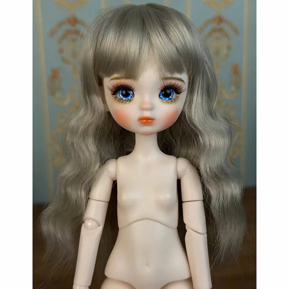Sweet Doll 1/6 BJD Handmade 30cm Princess Doll – Makeup Doll for Girls Birthday Gift