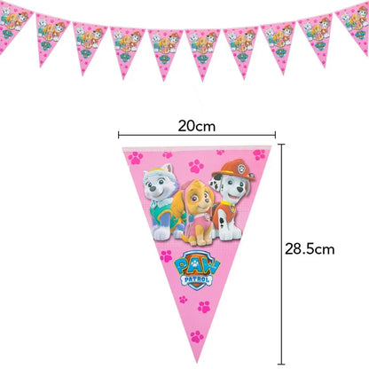 Pink Paw Patrol Party Supplies for Girls – Skye Balloons, Cups, Plates & Tablecloth for Birthday & Baby Shower