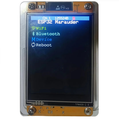 Marauder Mar-x-Auder ESP32 Device — Wi-Fi & Bluetooth Security Tool for Offensive and Defensive Wireless Testing