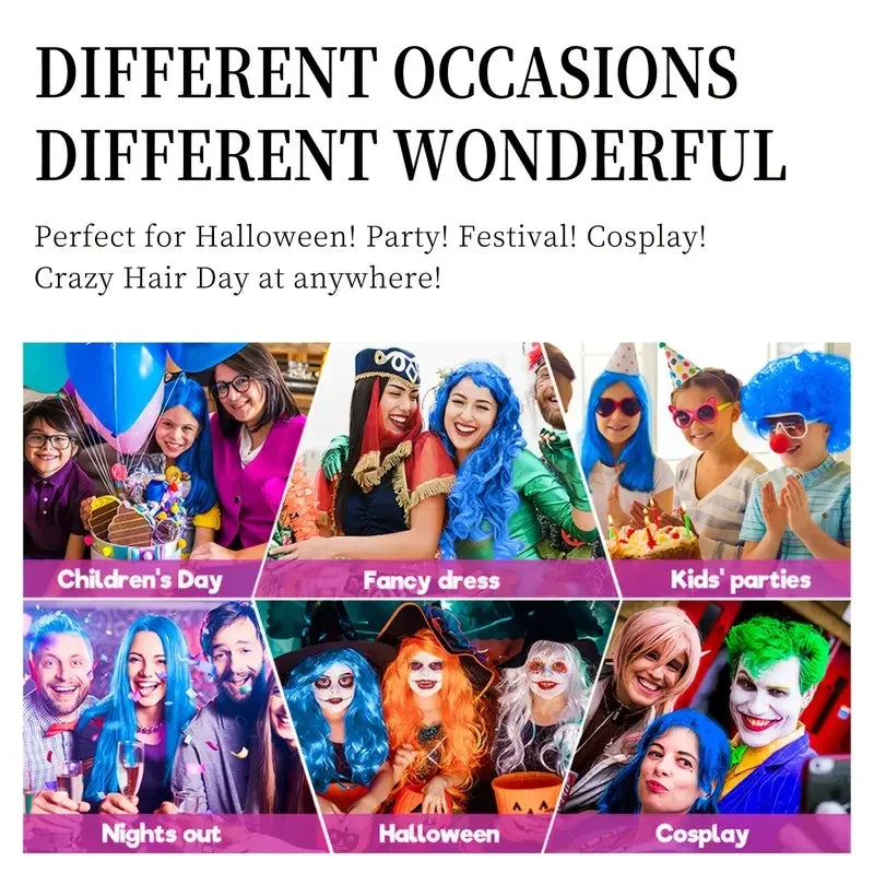 Temporary Hair Color Spray - Washable Instant Hair Dye for Multi-Color DIY Styling, Parties & Salon Looks