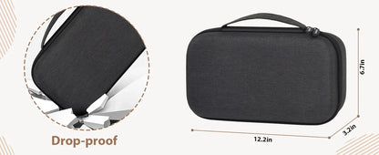 Travel Sunglasses Organizer Case for Quay Polarized Sunglasses – Men & Women Trendy Sunglass Storage Holder (Bag Only)