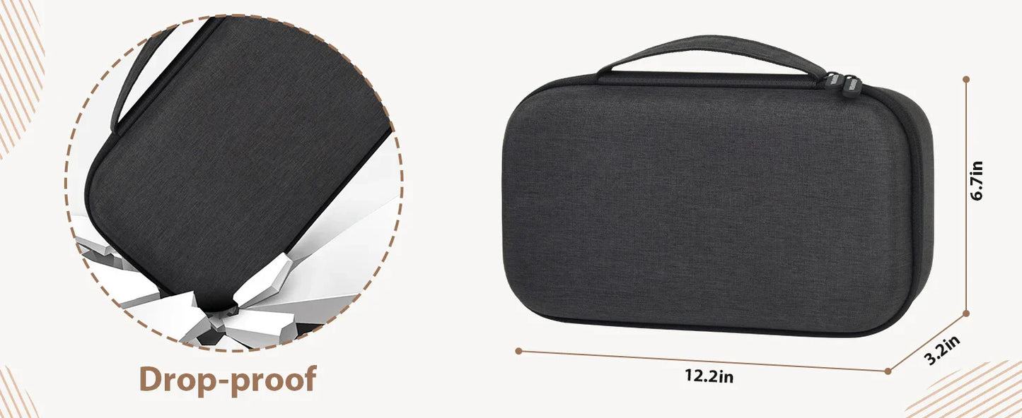 Travel Sunglasses Organizer Case Bag for Men and Women – Polarized Sunglasses Storage Holder (Bag Only)