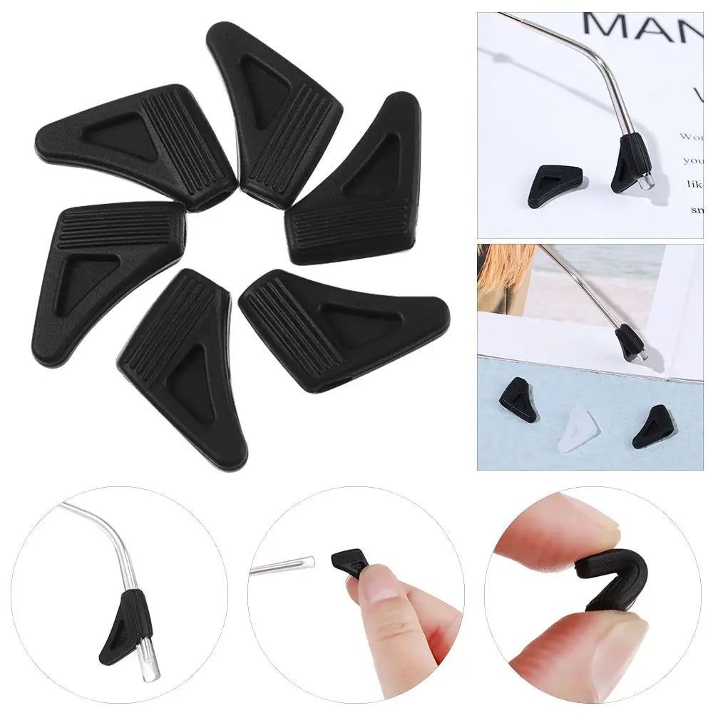 5 Pairs Anti-Slip Silicone Ear Hook Covers | Glasses Leg Sleeves Holder for Sports Sunglasses & Eyewear Accessories