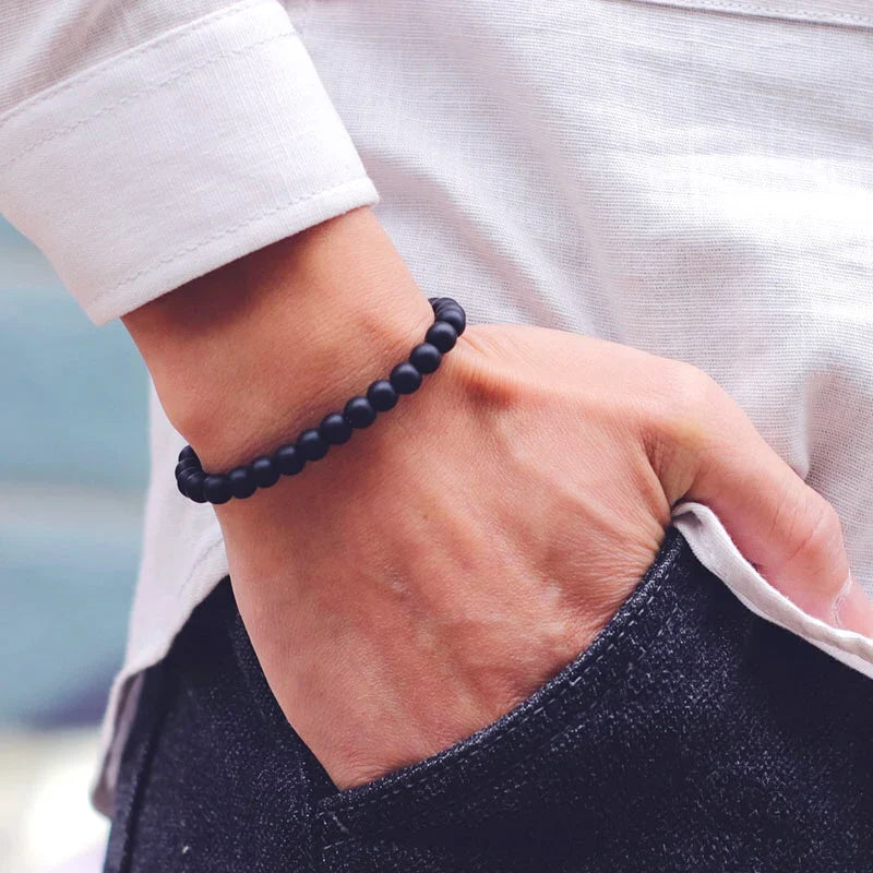 Men’s Fashion Bracelet Set – 2pcs Adjustable Red Thread Lucky Bracelets, Gifts for Him