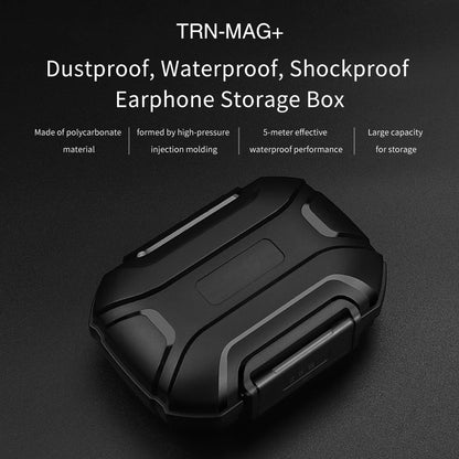 Earphone Accessories Hard Case – Waterproof, Shockproof, Dustproof Portable Storage Bag with Large Capacity