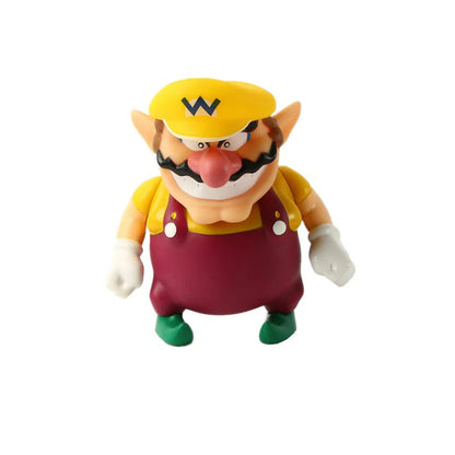 Super Mario Bros Cartoon Dolls – Luigi, Yoshi, and Mario Anime Figures | Creative Collectible Model Toys for Kids Birthday Gift