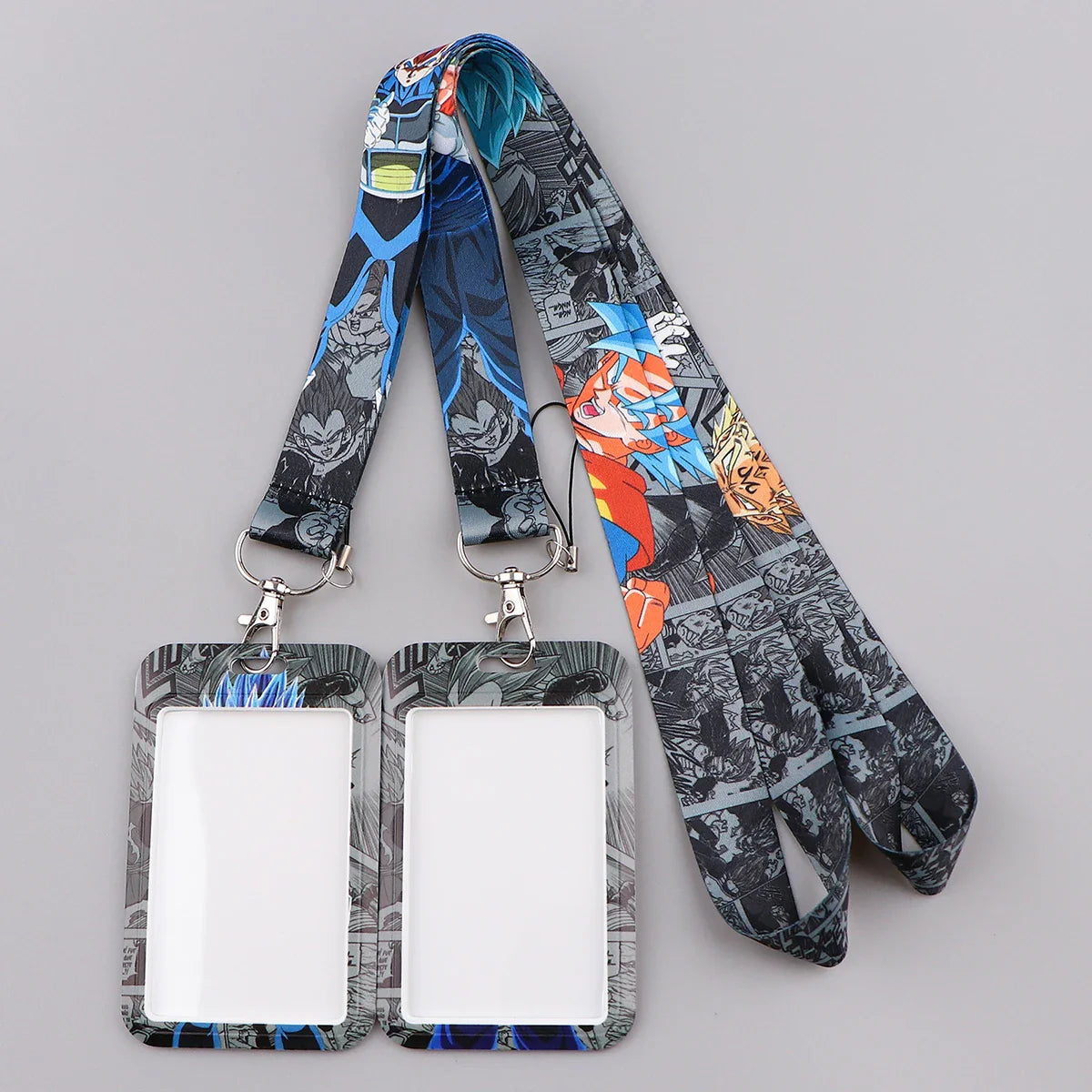 Anime Character Strap Lanyard – Keychain, ID Card Badge Holder, DIY Keyring Accessories for Cosplay Gifts