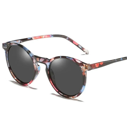 2025 Polarized Retro Round Sunglasses for Men & Women - Designer Vintage UV400 Goggles & Sun Glasses