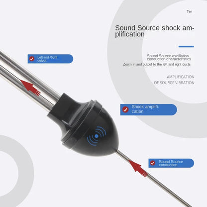 Auto Cylinder Stethoscope — Mechanics Tool for Car Engine Diagnostics and Automotive Sound Detection