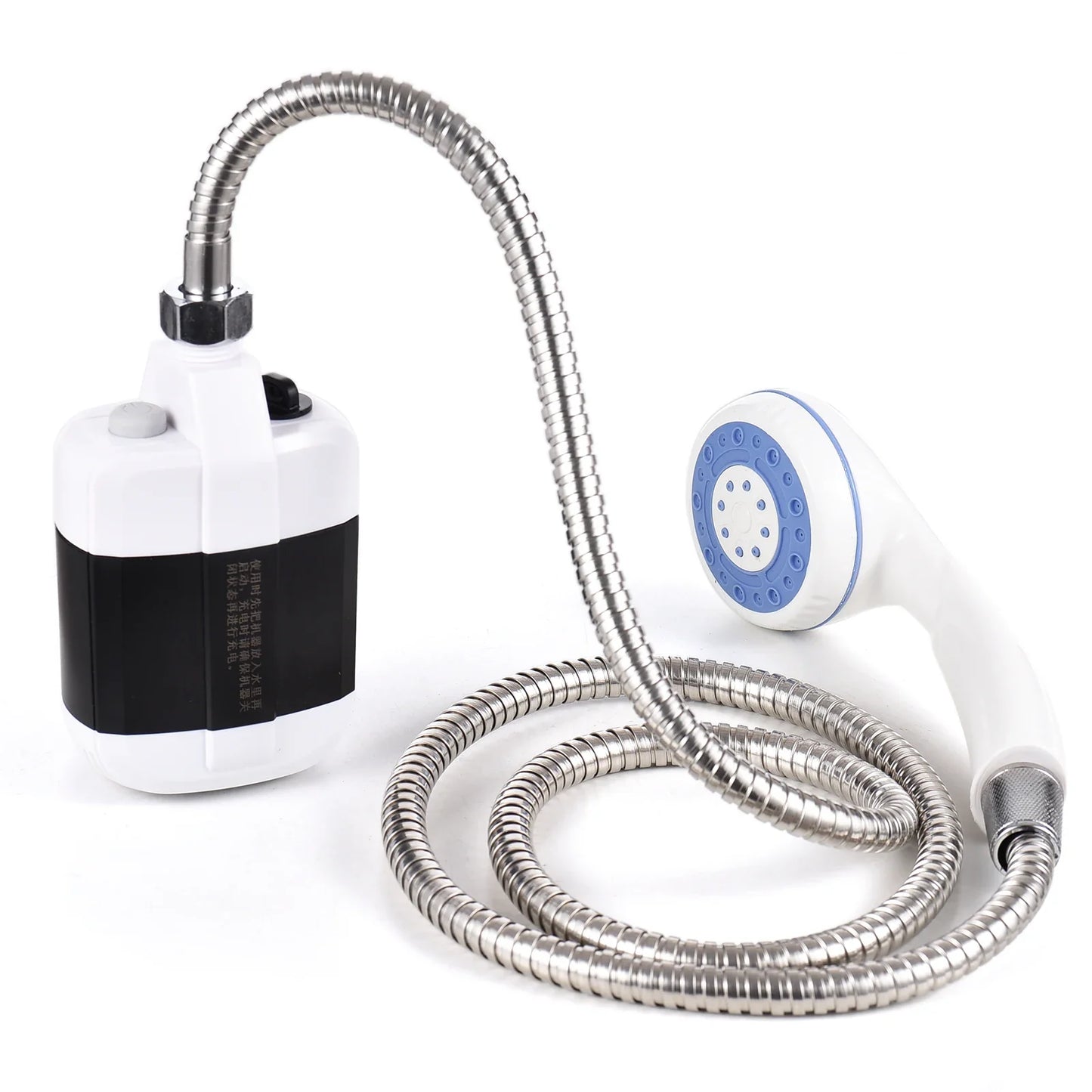 Portable Camping Shower | USB Rechargeable Electric Pump | Ideal for Camping, Car Washing, Gardening, and Pet Cleaning