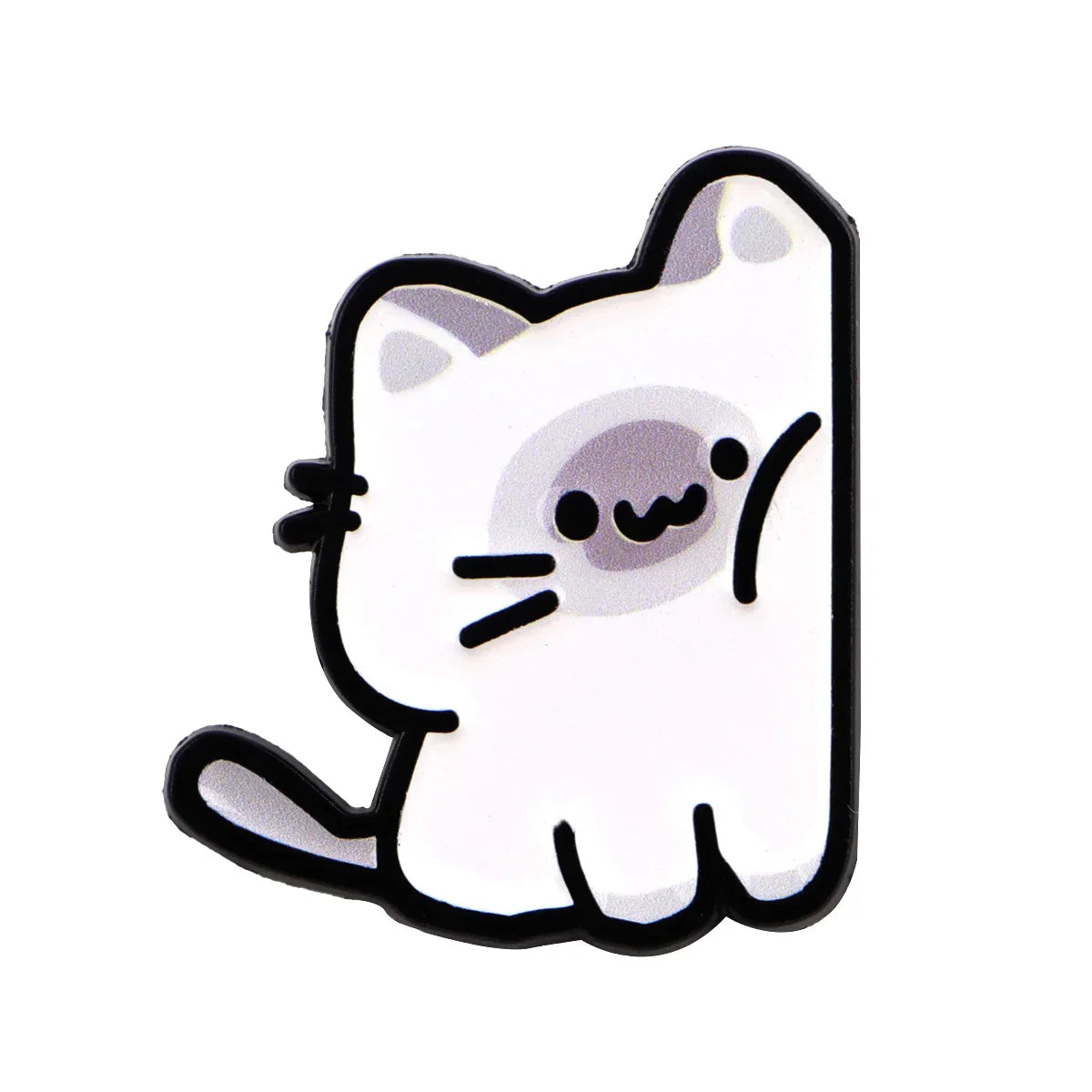 Cute Cat Enamel Pin — Cartoon Animal Lapel Brooch for Backpacks, Cosplay & Kids Gifts