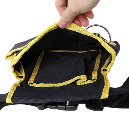 Multi-functional Electrician Tools Bag - Waist Pouch Belt Storage Holder Organizer, Oxford Cloth Construction