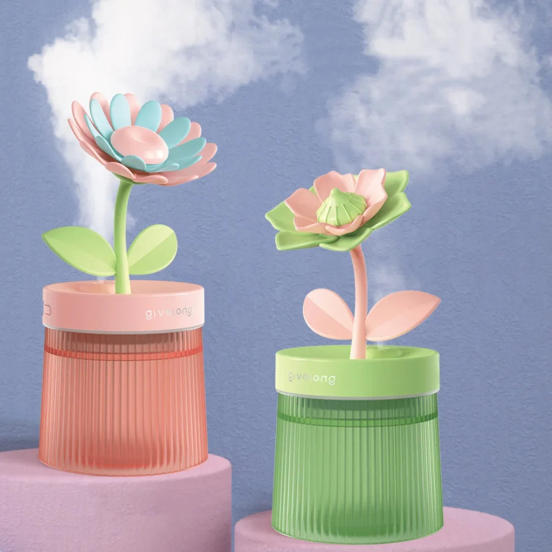 2024 Portable USB Ultrasonic Humidifier – Colorful Cup Aroma Diffuser, Cool Mist Maker & Air Purifier with Light
