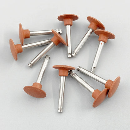 WELLCK Dental Silicone Grinding Heads – 12/10pcs Teeth Polisher for Low-Speed Dental Tools & Lab Use