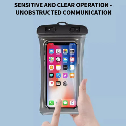 Waterproof Phone Pouch – Drift, Diving & Swimming Dry Bag Case for Phones up to 6" for Beach, Pool, and Water Sports