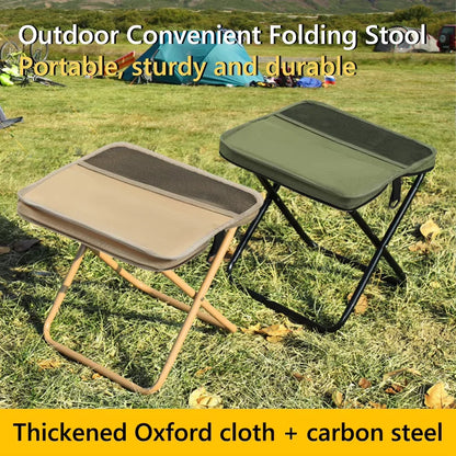 Portable Foldable Backpack Stool — Lightweight Compact Camping Chair for Hiking, Fishing, Picnic & Outdoor Travel