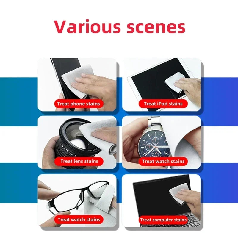 New Nano-Texture Polishing Cloth for Apple Devices – 1:1 Screen Cleaner for iPhone, iPad, Mac, iPod Pro & Apple Watch