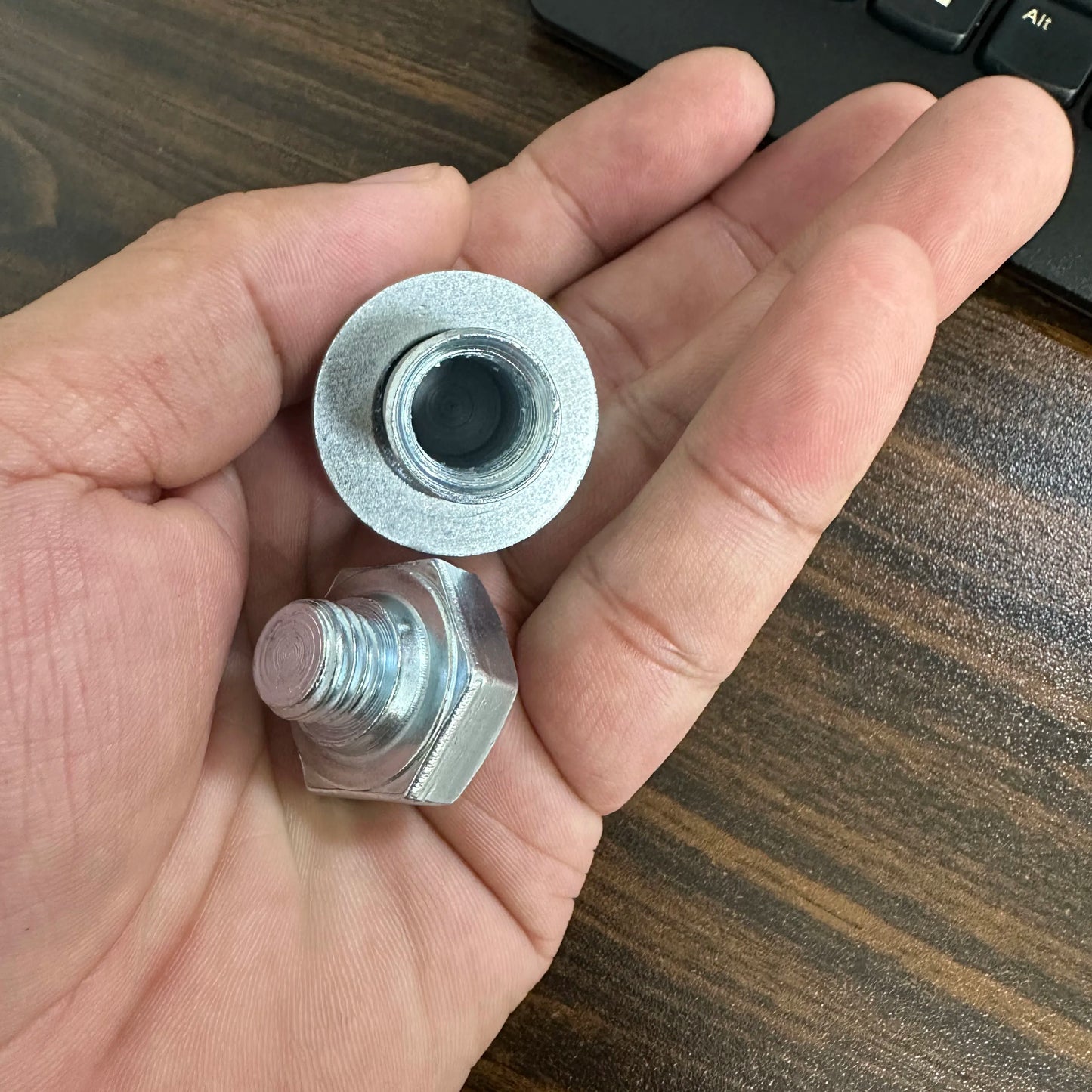 Metal Screw Bolt Storage Cash Money Hide Stash Safe | Diversion Container Box | Hidden Secret Compartment for Cash & Pills