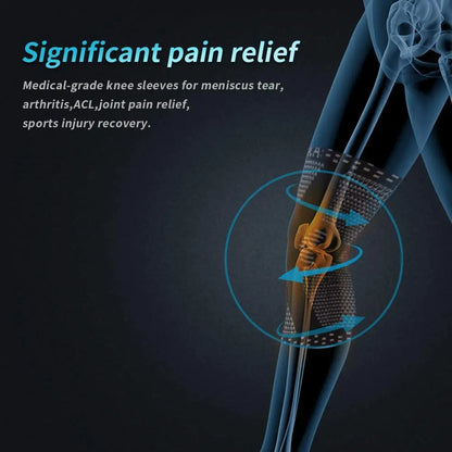 NEENCA Knee Brace Support – Side Stabilizers, Patella Gel Compression Sleeve for Knee Pain and Meniscus Tear Recovery