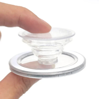Magnetic Folding Phone Grip Holder – Pocket Stand & Ring Support for MagSafe iPhone, Mac, Samsung