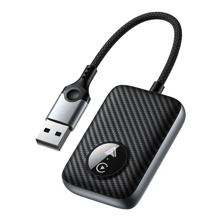 2-in-1 CarPlay & Android Auto Wireless Adapter – Mini 5G/WiFi Connector for iPhone & Android