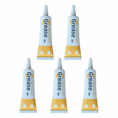 Zipper Lubricant 5pcs - Grease for Clothes, Lock Core Lubrication & Repair for Stuck Multifunctional Zippers