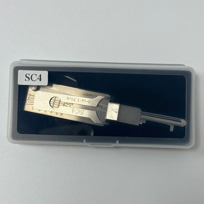LISHI 2-in-1 Auto Locksmith Tool - SC4 SC1 KW5 KW1 Pick & Decoder for Car Key Lock Repair