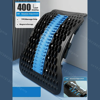 12-Magnet Lumbar Back Stretcher – Vertebrae Relaxer for Humpback Correction, Pain Relief, and Posture Shaping