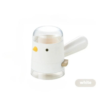 Bird-Shaped Salt Dispenser - Press-Type Seasoning Bottle with Dustproof Quantitative Spice Control