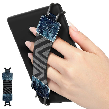 Security Hand Strap for 6-8" Kindle eReaders and Fire Tablets - High-Elasticity, Lightweight Finger Grip Holder