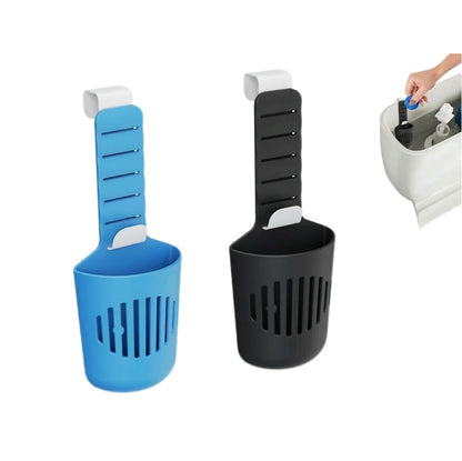 Silicone Toilet Tank Tablet Holder - Hanging Cleaner & Deodorizer Organizer