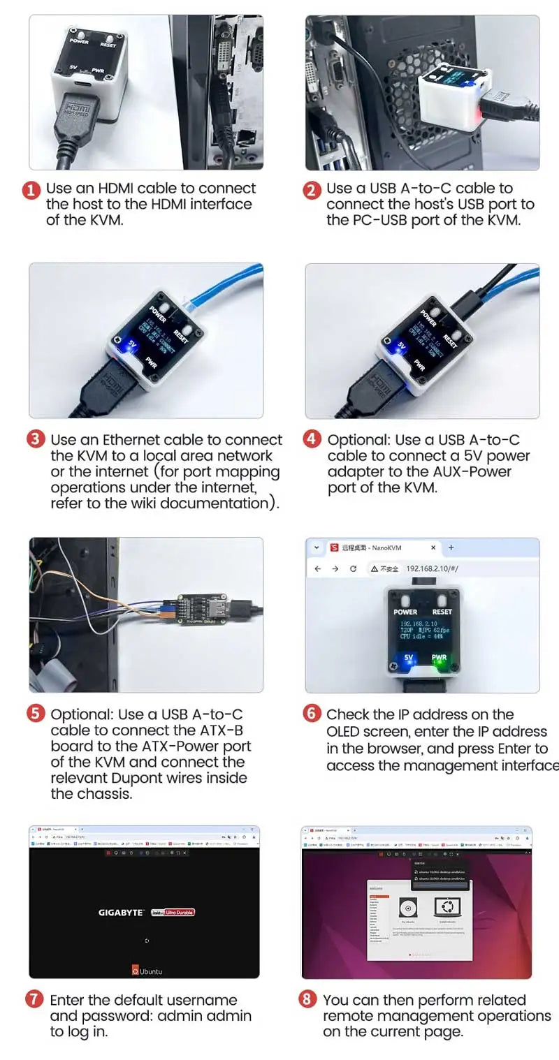 Sipeed NanoKVM KVM Options – NanoKVM-Lite & NanoKVM-FULL for LicheeRV Nano RISC-V Remote Power/OS Control